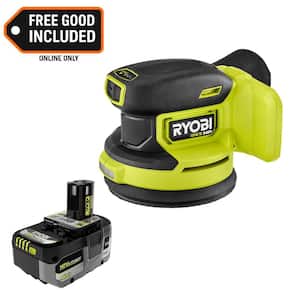ONE+ HP 18V Brushless Cordless Compact Random Orbit Sander with 4.0 Ah HIGH PERFORMANCE Battery