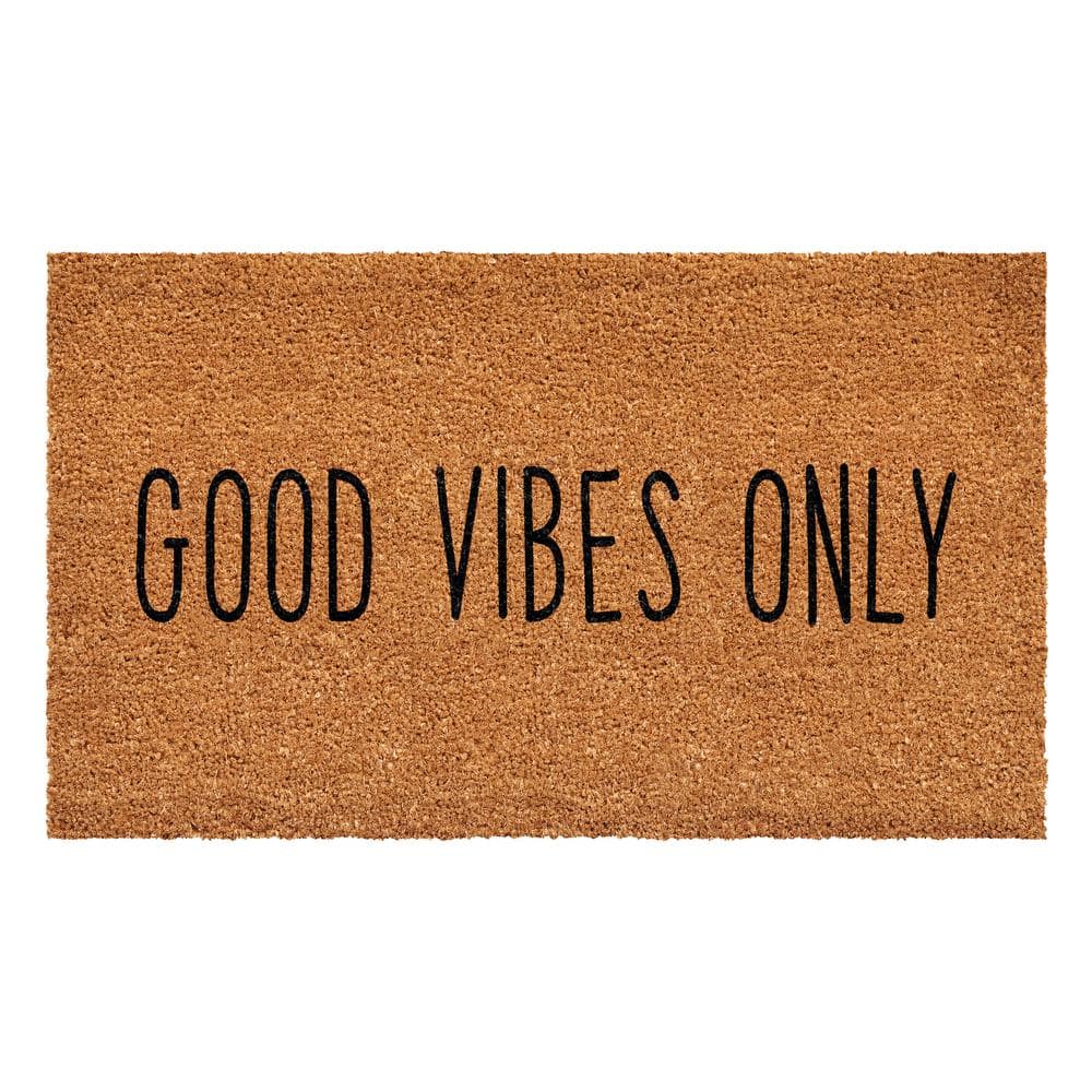 Good Vibes Only 30 in. x 48 in. Door Mat price history on PriceWatchPro