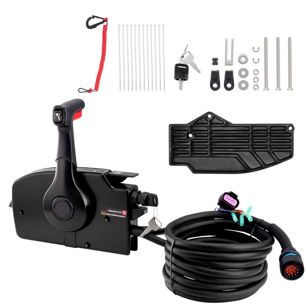 電気炉コントローラー説明書付 SKYSHALO Boat Throttle Control, 881170A13 Side-Mounted