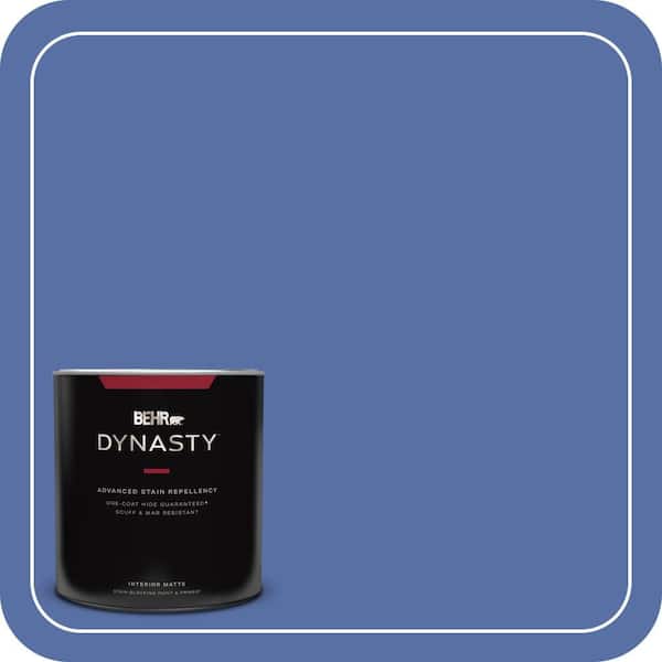 BEHR DYNASTY 1 qt. #MQ5-47 Splendor and Pride One-Coat Hide Matte Interior Stain-Blocking Paint & Primer