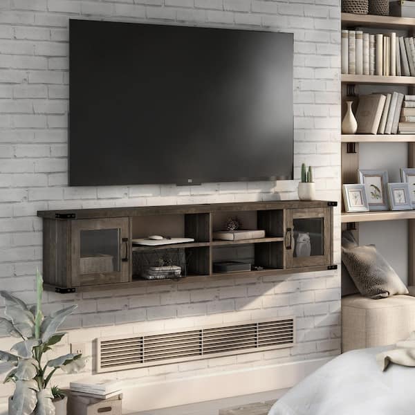 Mueble tv industrial con ruedas Park Avenue