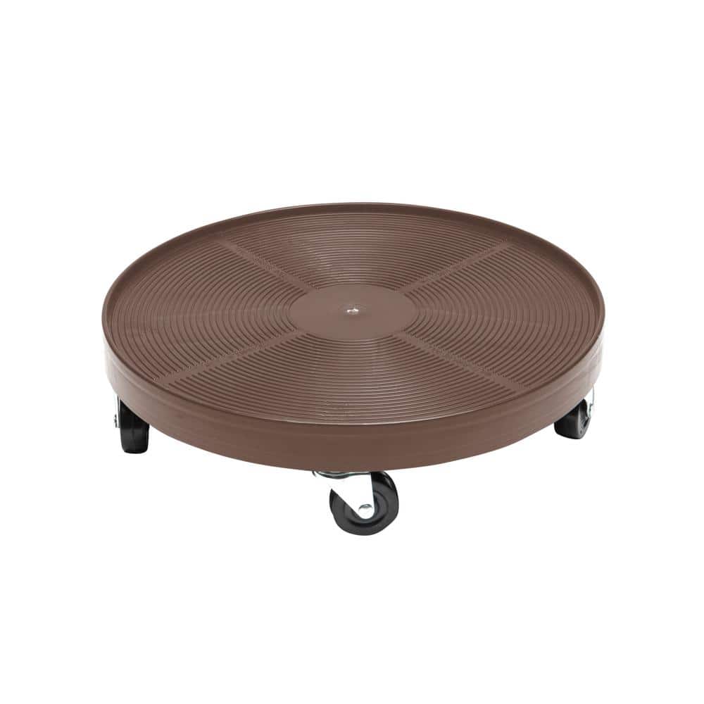 Pack of 2 Devault DEV3000B 16 Plant Dolly Black with Hole 