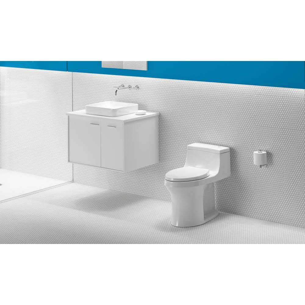 Vox Square White Porcelain Above Counter Bathroom Sink