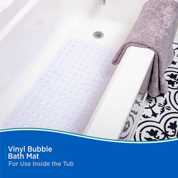 Kenney 31-in x 15-in Rubber Bath Mat Kenney 31-in x 15-in Rubber Bath Mat