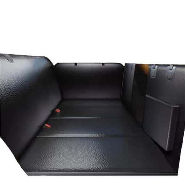 Hard Bottom PU Leather Dog Car Seat Cover, Scratch-Proof, Waterproof, Holds 400 lbs. for Car, SUV