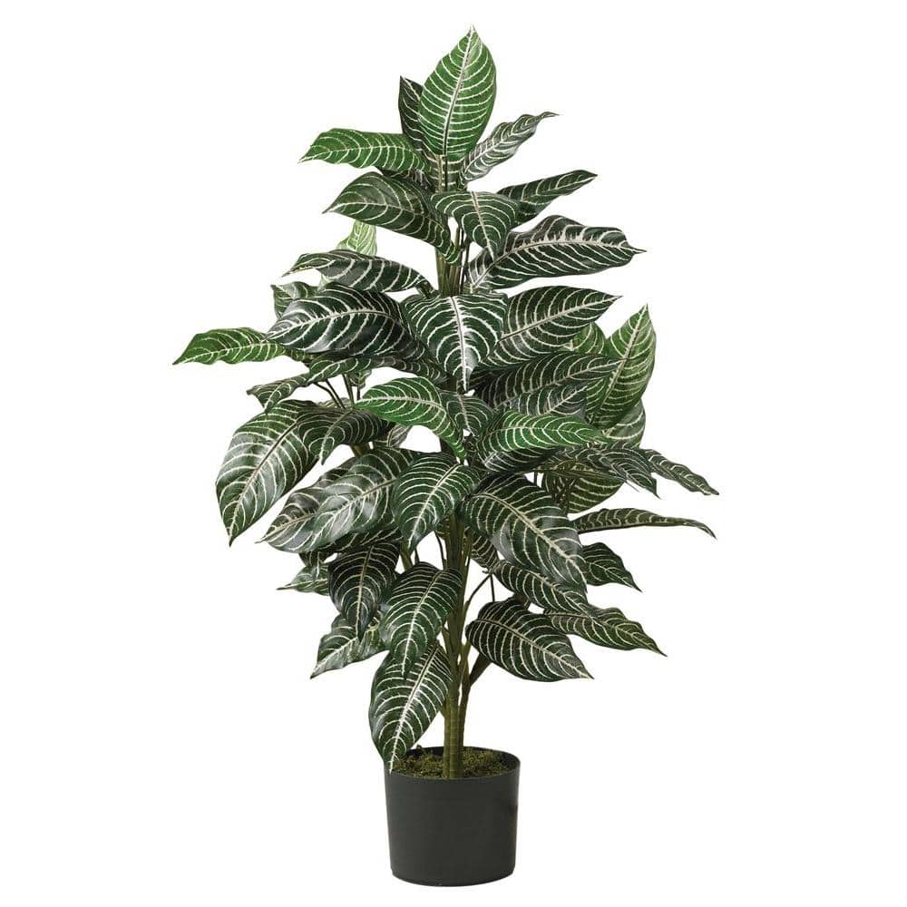 28 H inch. Green Artificial Plants with Planter for Home Office Decor