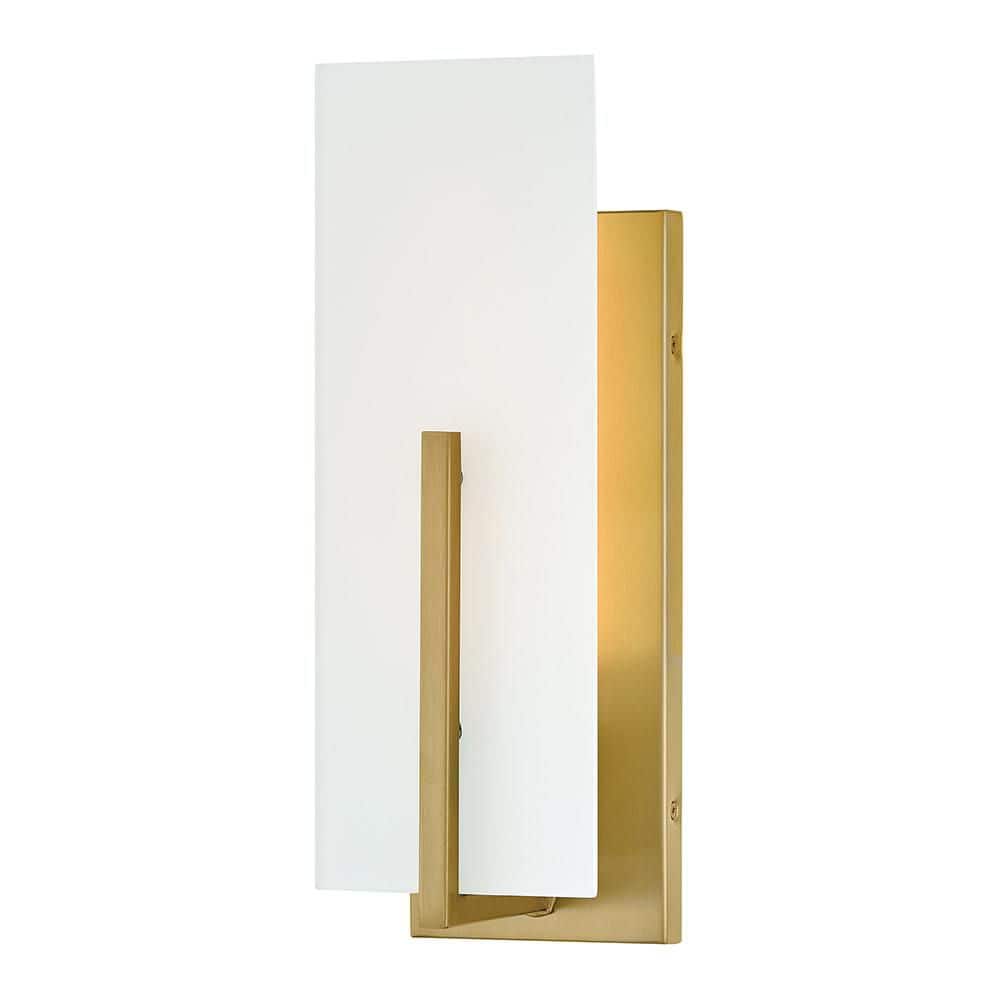 Roman 4.5 in. 1 Light Lacquered Brass Vanity Light price history on PriceWatchPro
