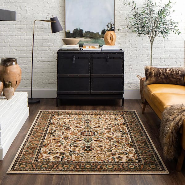 Mariah Vanilla 5 ft. x 7 ft. Area Rug