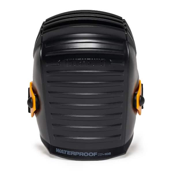 TOUGHBUILT Waterproof Black Knee Pads with flexible