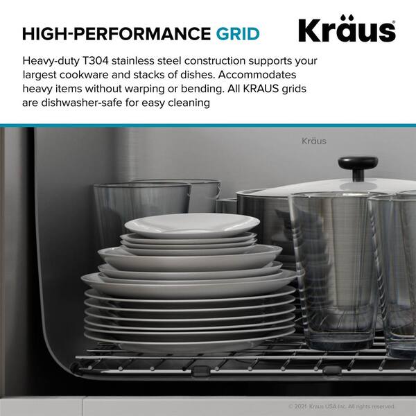 Kraus best sale sink grate