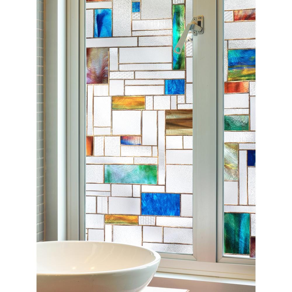 24" x 36" Horizon Window Film - Artscape: Vinyl Privacy Tint, Bathroom Clings, No Residue