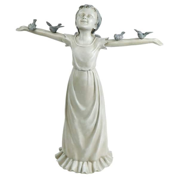 Design Toscano 29.5 in. H Basking in God's Glory Large Statue