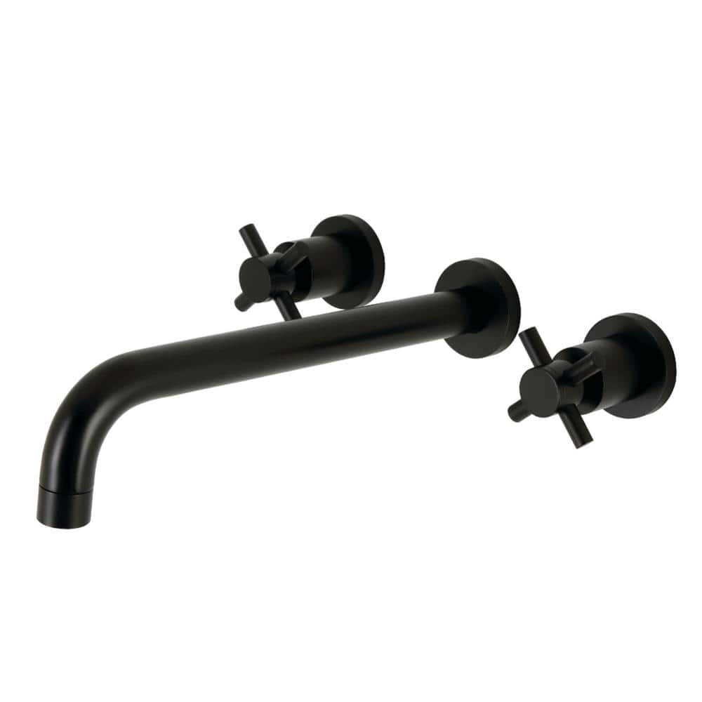 Concord 2-Handle Wall Mount Roman Tub Faucet in. Matte Black price history on PriceWatchPro