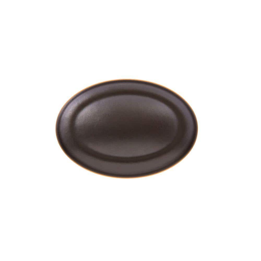 Symmetry 1-1/2 in. (38 mm) Oil Rubbed Bronze Oval Cabinet Knob price history on PriceWatchPro
