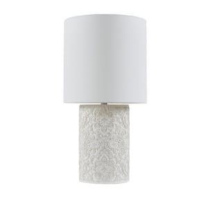 Ashbourne 25.5 in. Ivory Table Lamp