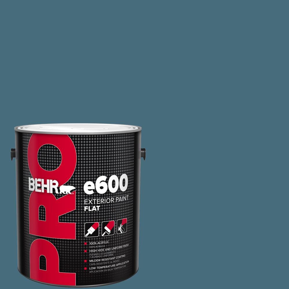 1 gal. #S480-6 Poseidon Flat Exterior Paint price history on PriceWatchPro