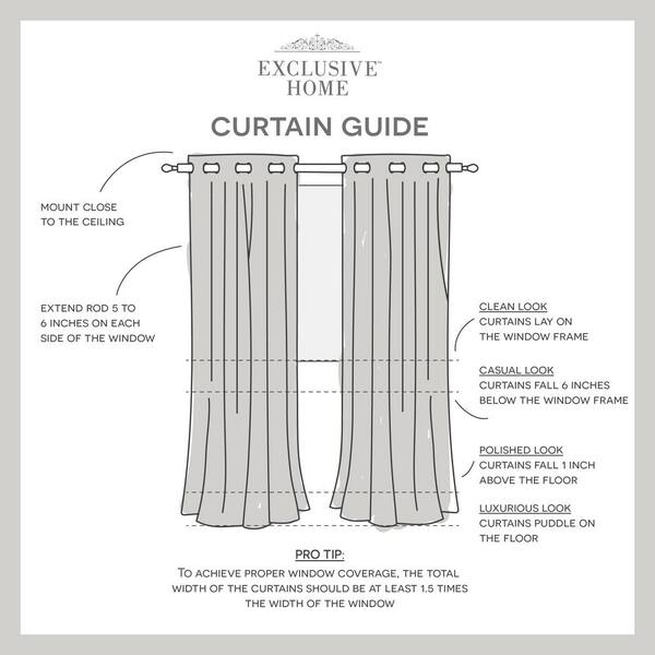 Reviews for EXCLUSIVE HOME Cabana Cloud Grey Solid Light Filtering 54 in. x  132 in. Hook and Loop Tab Top Indoor/Outdoor Curtain Panel (Set of 2)