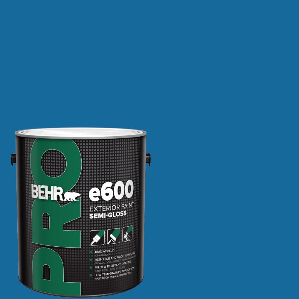 1 gal. #P500-7 Cosmic Cobalt Semi-Gloss Exterior Paint price history on PriceWatchPro
