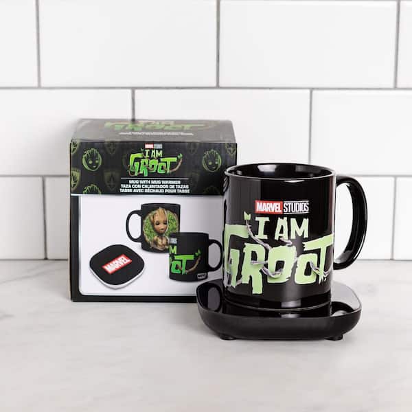 Uncanny Brands Marvel's Single- Cup 'I Am Groot' Black Coffee Mug with  Warmer for Your Drip Coffee Maker MW1-MVM-GR1 - The Home Depot