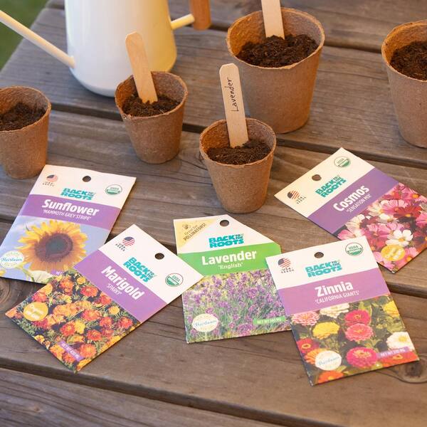 Plant Seeds for a Garden Full of Flowers - The Home Depot