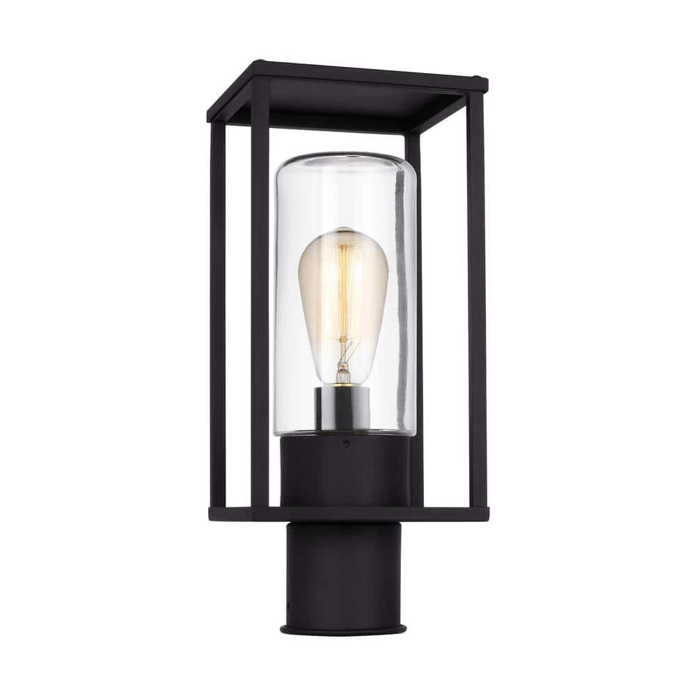 Vado 1-Light Black Outdoor Post Lantern price history on PriceWatchPro