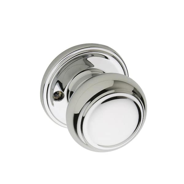 Copper Creek Colonial Polished Stainless Dummy Door Knob