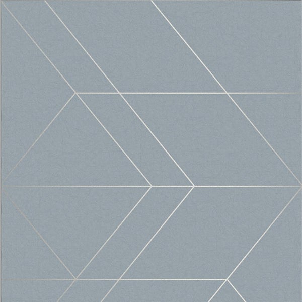 Graham & Brown Balance Deep Sky Blue Removable Wallpaper Sample ...