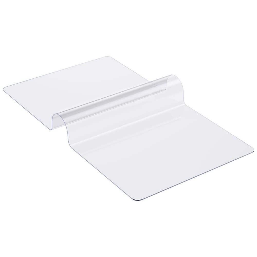 Transparent Rectangular Cover SKYSHALO Plastic Table Cover 36 x 48 in. 1.5 mm Thick Clear Table ...