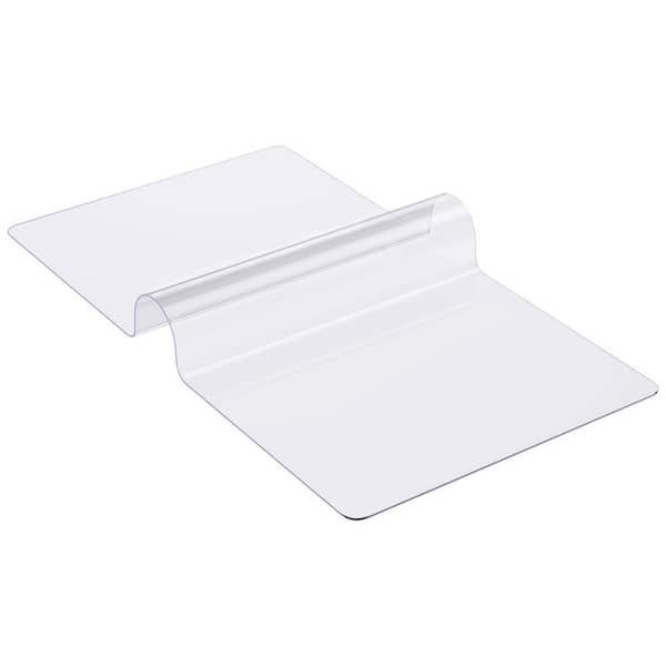 Plastic Table Cover 36 x 48 in. 1.5 mm Thick Clear Table Protector Solid Rectangle PVC Desk Mat Easy Cleaning