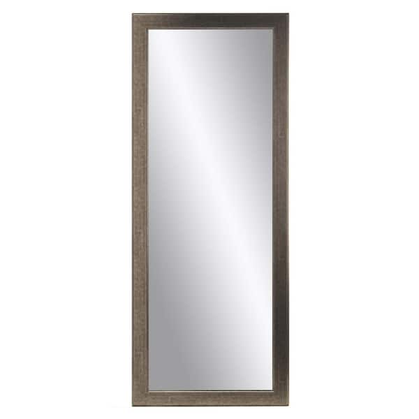 BrandtWorks Medium Silver Wood Classic Mirror (32 in. H X 71 in. W)
