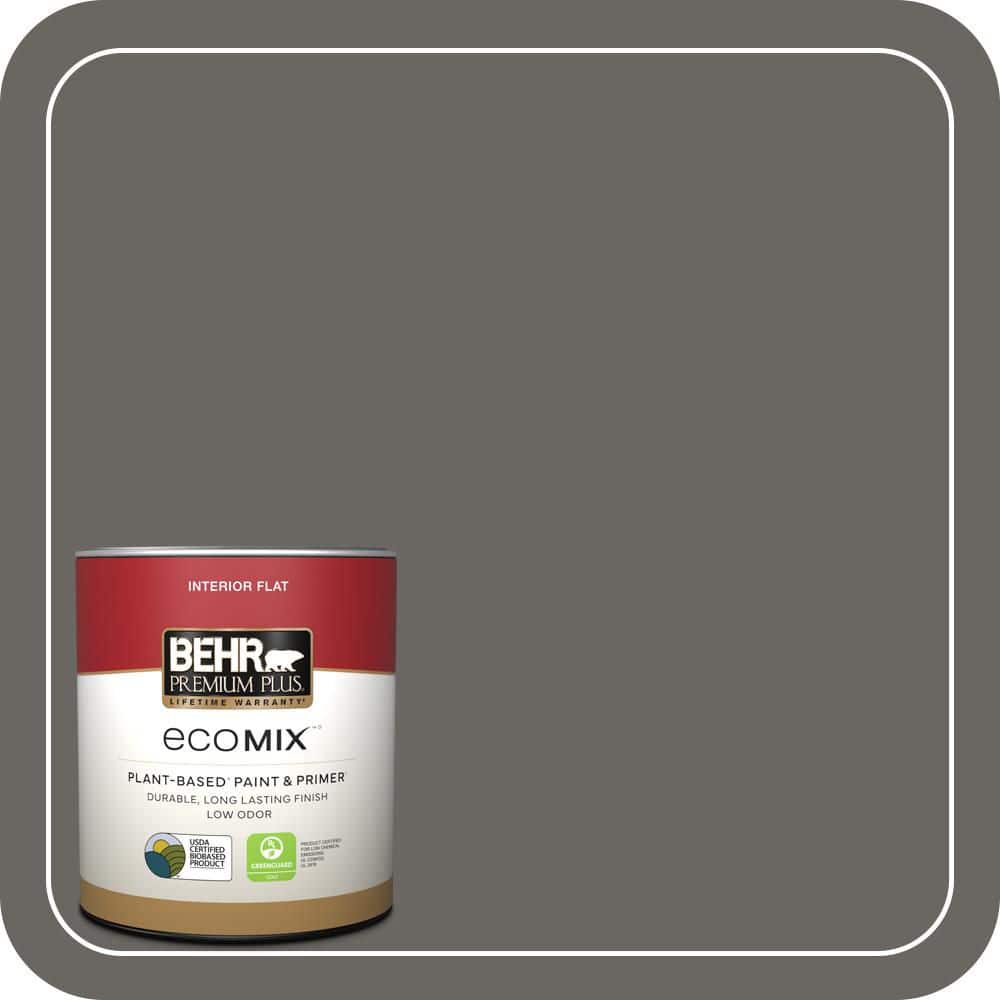1 qt. #PPU24-03 Chinchilla Flat EcoMix Plant-Based Interior Paint & Primer price history on PriceWatchPro