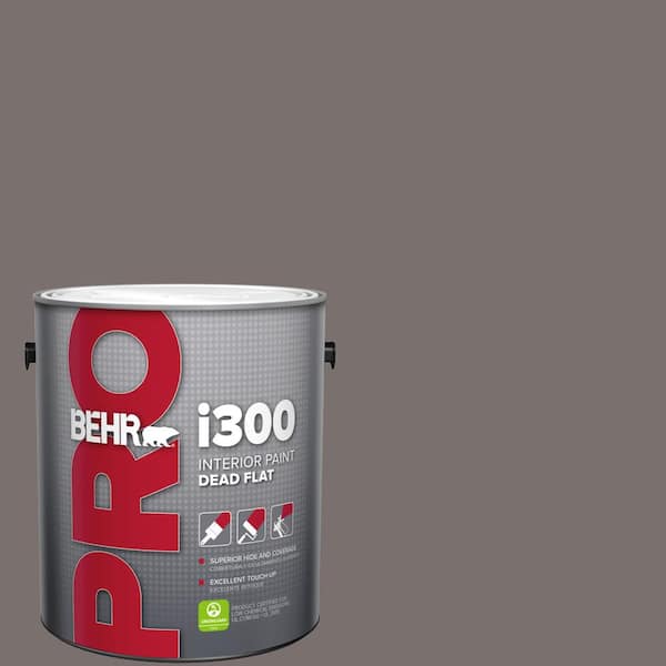 BEHR PRO 1 gal. #790B-5 Simple Silhouette Dead Flat Interior Paint