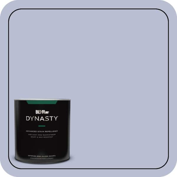 BEHR DYNASTY 1 qt. #PPU15-15 Sweet Juliet One-Coat Hide Semi-Gloss Enamel Interior Stain-Blocking Paint and Primer