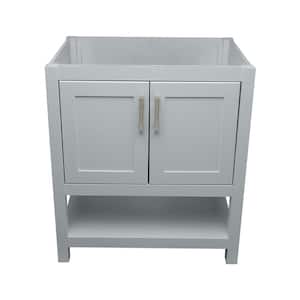 Taos 31 in. W x 22 in. D x 35 in. H Bath Vanity Cabinet without Top in Grey