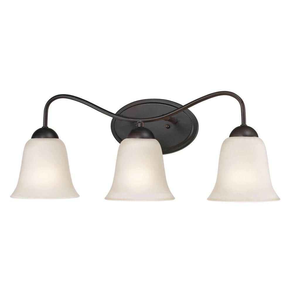 Titan Lighting Conway 3Light OilRubbed Bronze Bath Bar Light TN60016