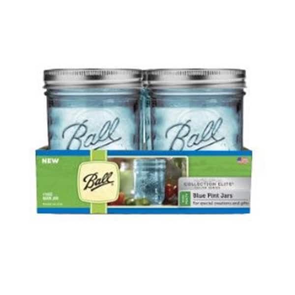 Ball 16 oz. Wide Mouth Pint Glass Jar (12-Pack/Case) 14400-66000