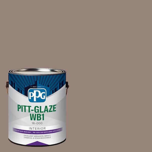 Pitt-Glaze 1 gal. PPG1075-5 Ranch Mink Eggshell Interior Waterborne 1-Part Epoxy