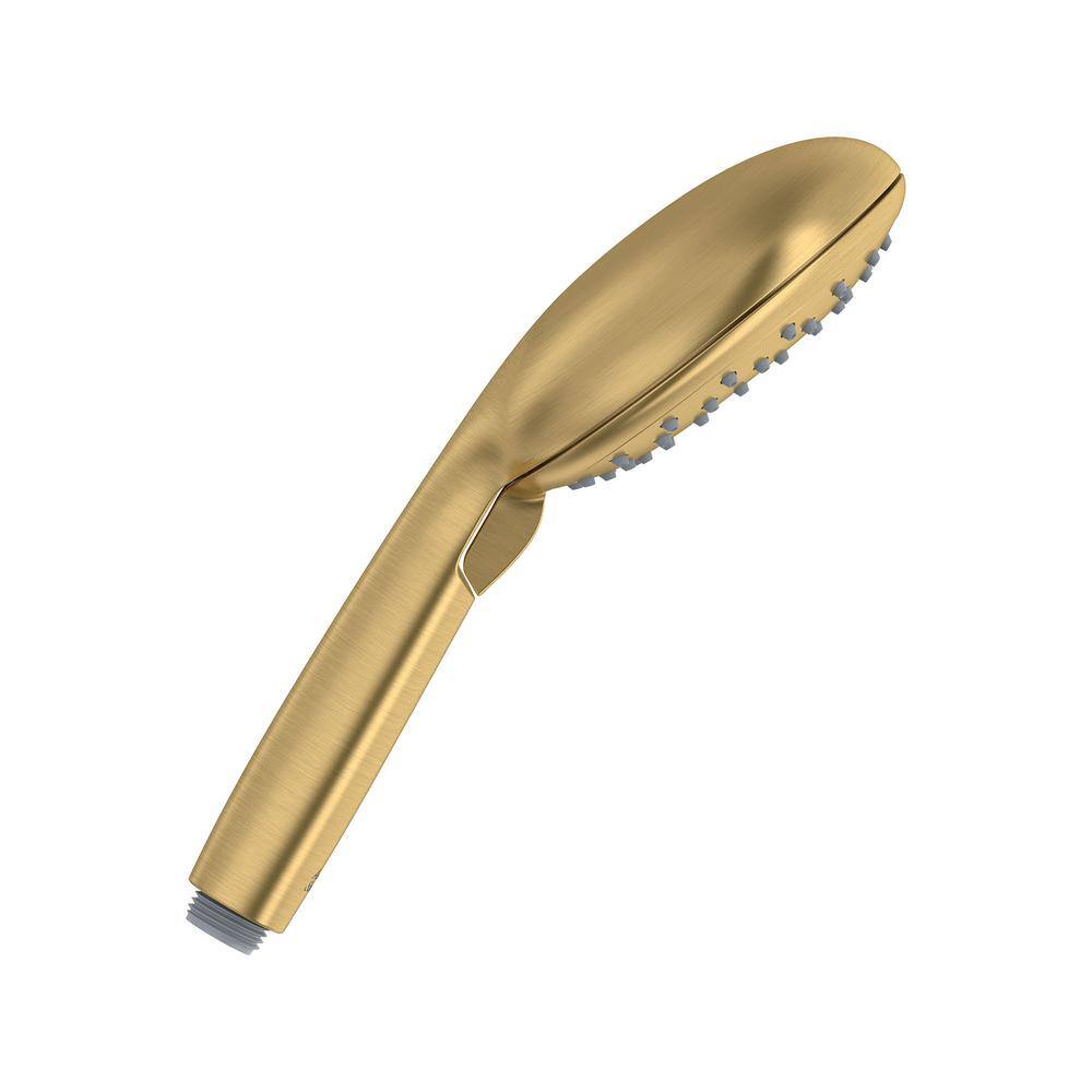 Spectra Brushed Gold Multi-Function Handheld Shower Head