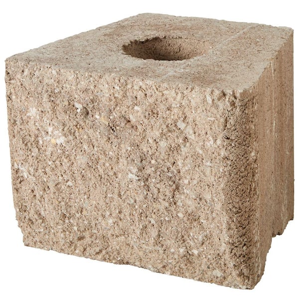 Pavestone RockWall Medium 6 in. x 7.75 in. x 7 in. Pecan Concrete Retaining Wall Block (96 Pcs. / 31 sq. ft. / Pallet)
