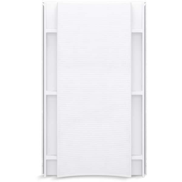 STERLING Accord 1-1/4 in. x 42 in. x 77 in. 1-piece Direct-to-Stud Shower Back Wall in White