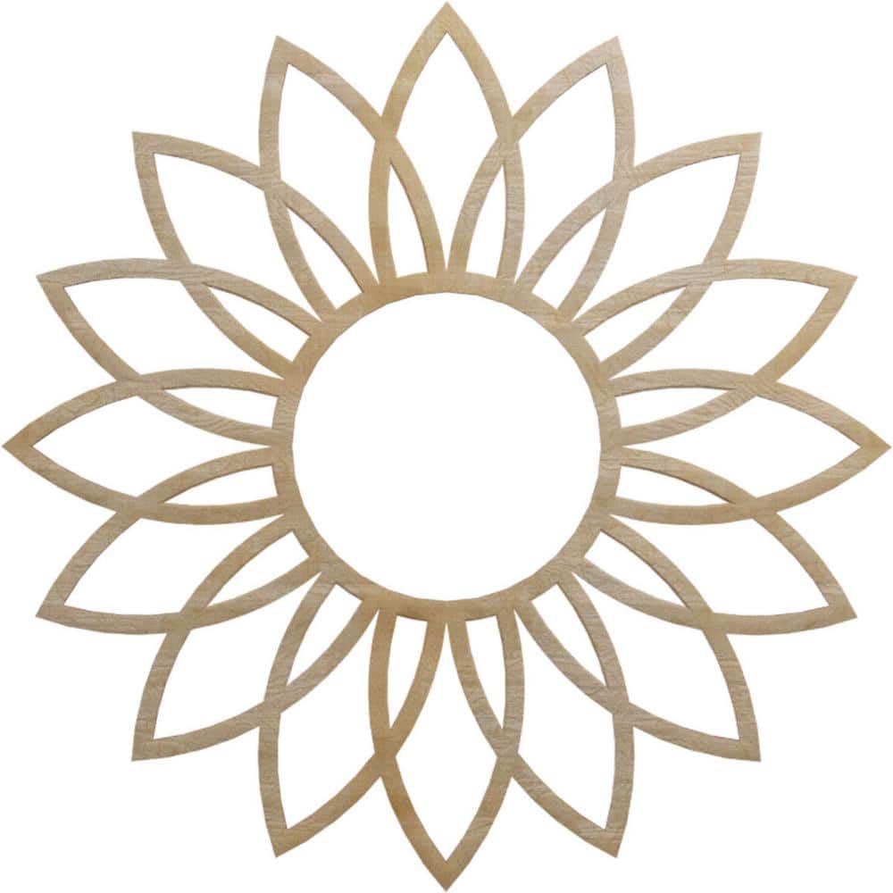 0.25 in. x 26 in. x 26 in. Wood (Hickory) Medallion Moulding price history on PriceWatchPro