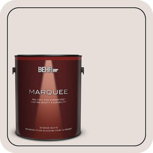 BEHR MARQUEE 1 gal. Home Decorators Collection #HDC-CT-17 Pale Starlet Matte Interior Paint & Primer