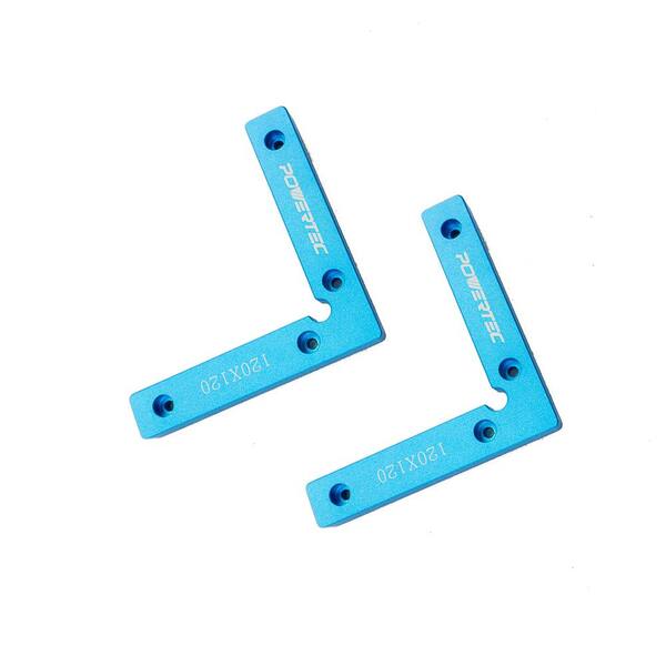 Clamping 90° Angles Ruler Woodworking Tool 2Pack Aluminium Positioning Squares 