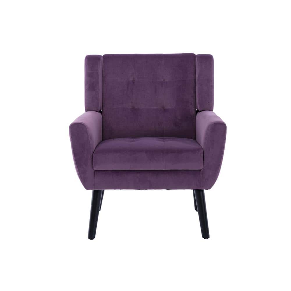 Deep Lavender Purple RIGHT Hand Shaped Chair 32 Tall Adult Size 70's Retro  EAMES Icarly NEW 