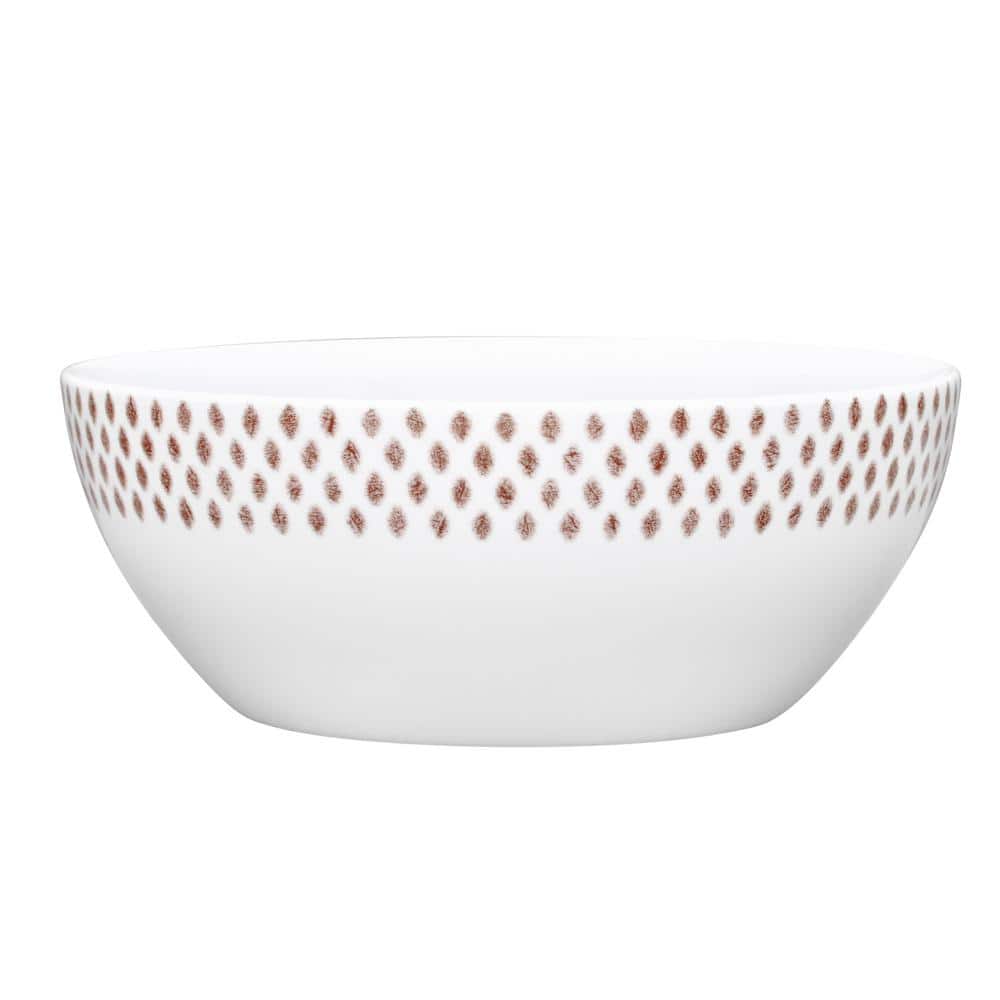 Noritake Khaki Hammock 7-1/2 in., 47 fl. oz. Khaki Porcelain Small Serving Bowl, Green -  9354-520