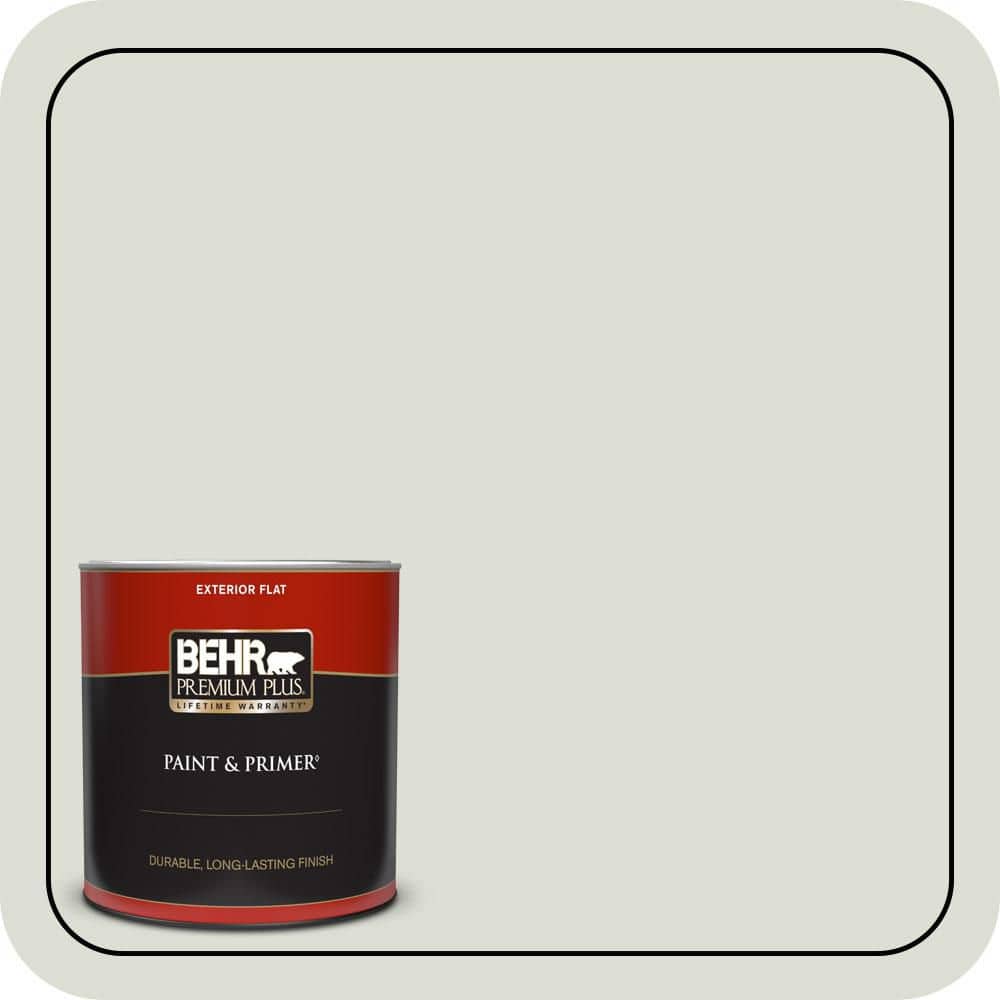 1 qt. #ECC-48-2 Gulf Breeze Flat Exterior Paint & Primer price history on PriceWatchPro