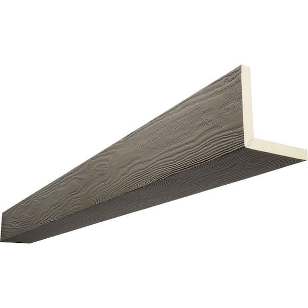 Endurathane 10 in. H x 12 in. W x 14 ft. L Sandblasted Harvest Oak Faux Wood Beam