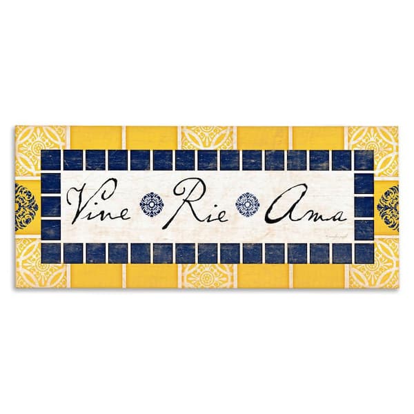 Stupell Industries Live Laugh Love by Jennifer Pugh Gallery Wrapped Unframed Typography Graphic Art Print 17 in. x 40 in.