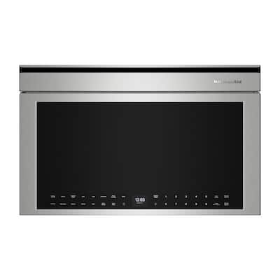 1.1 cu. ft. Electric Built-In Microwave in PrintShield Stainless Steel with Air Fry Mode and Convection Baking