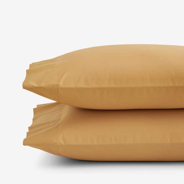 The Company Store Company Cotton Amber Cotton Percale King Pillowcase (Set of 2)